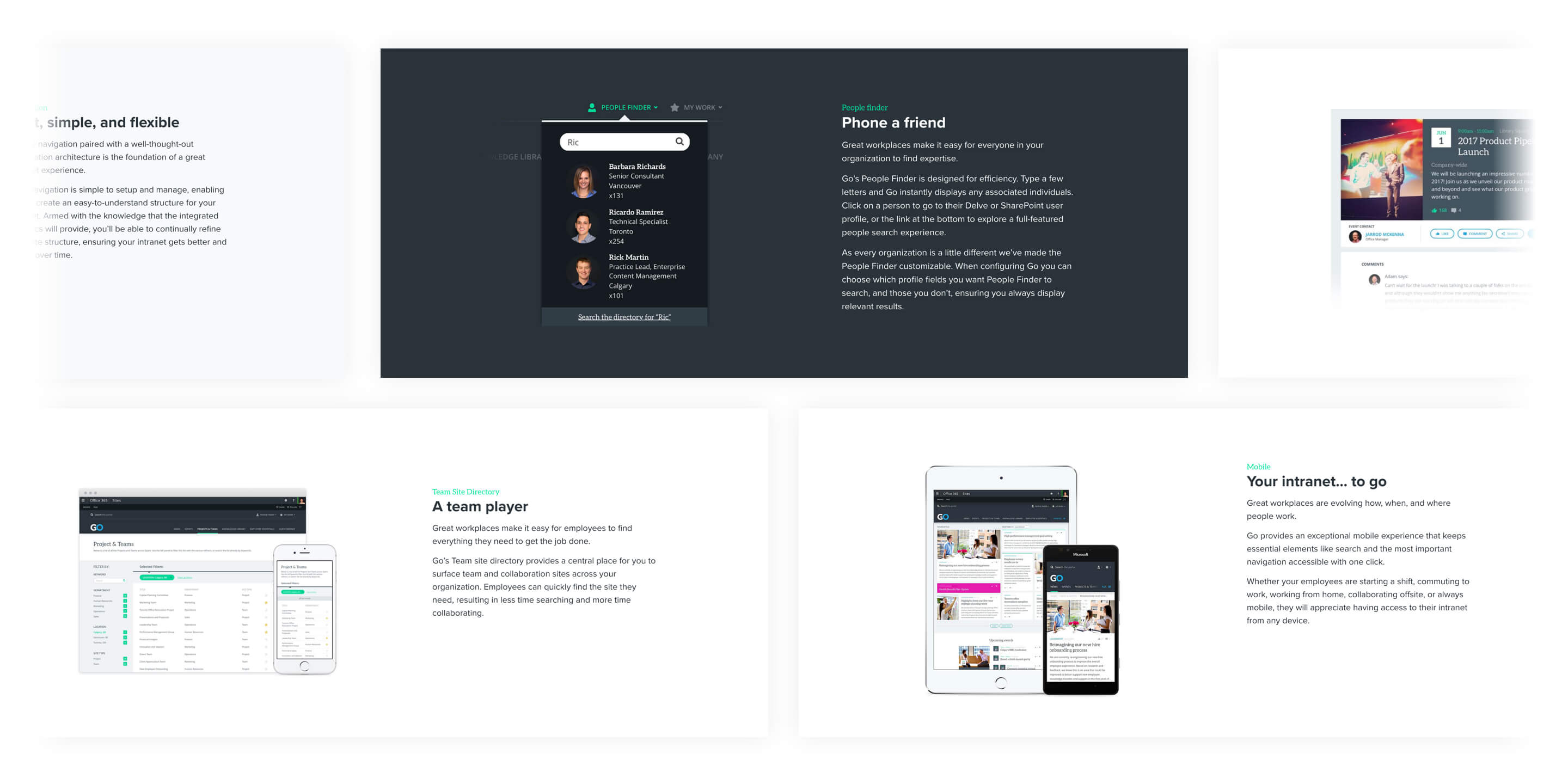 Homepage wireframe and mockup for first release