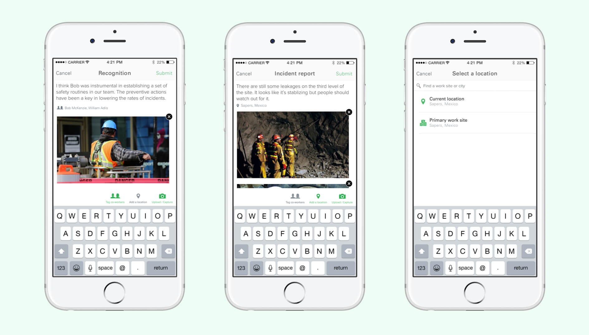 Homepage wireframe and mockup for first release