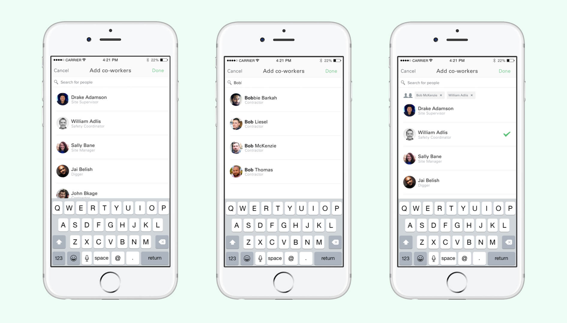 Homepage wireframe and mockup for first release